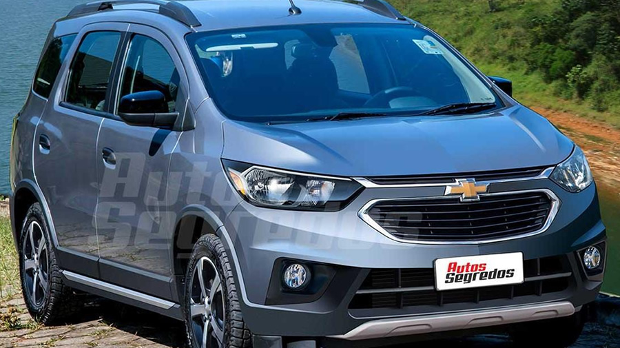 Chevrolet Spin: primer adelanto del rediseño que llegará a la Argentina